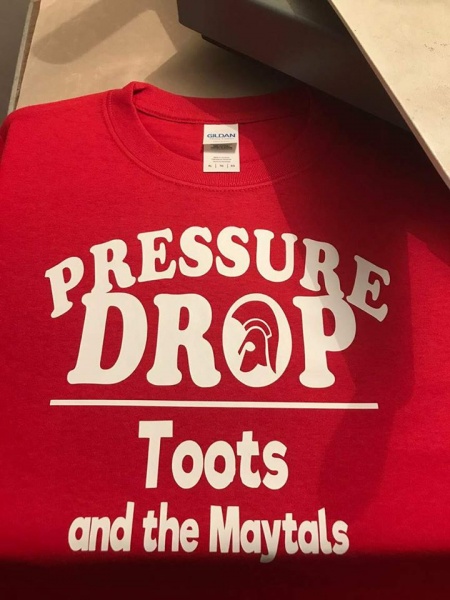 Pressure Drop - Toots Red Tshirt and white